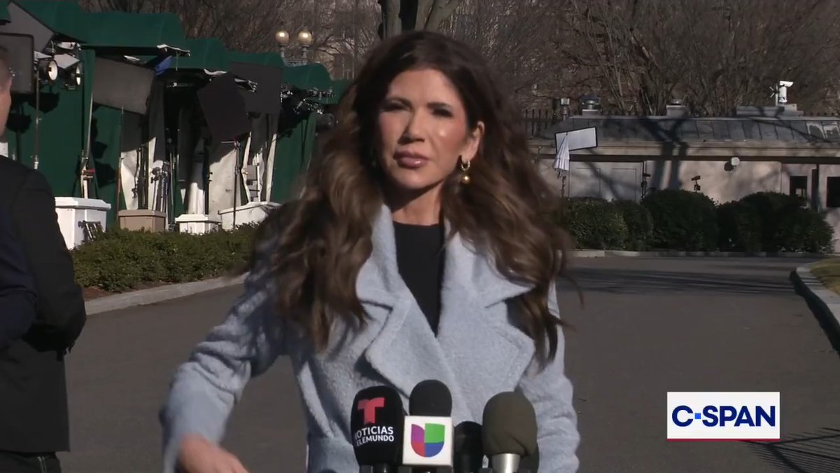 DHS Secretary Kristi Noem on proof of citizenship: "In every situation we're doing targeted enforcement. If we are on a target...there may be individuals surrounding that criminal that we may be asking who they are and why they're there and having them validate their identity."
