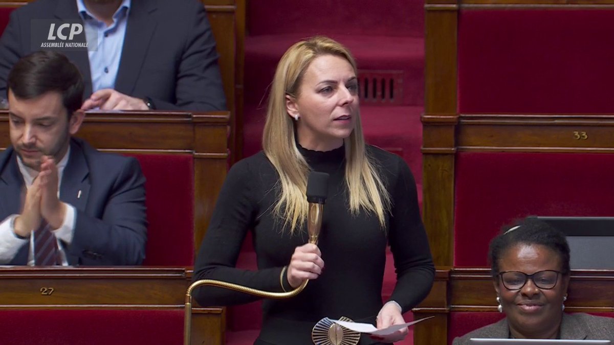 "Vous êtes les parlementaires certainement les plus détestés des chefs d'entreprise, et on comprend pourquoi", répond Edwige Diaz Ⓜ️ (RN) à Aurélien Le Coq (LFI). #Budget2026