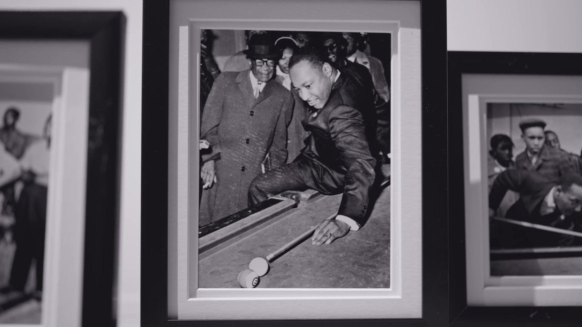 "Martin Luther King Jr. always understood the message was more important than the man. Sometimes that message came from the pulpit, sometimes it was the pool hall." Jay Harris on how Dr. Martin Luther King Jr. found inspiration and connection playing pool 🎱