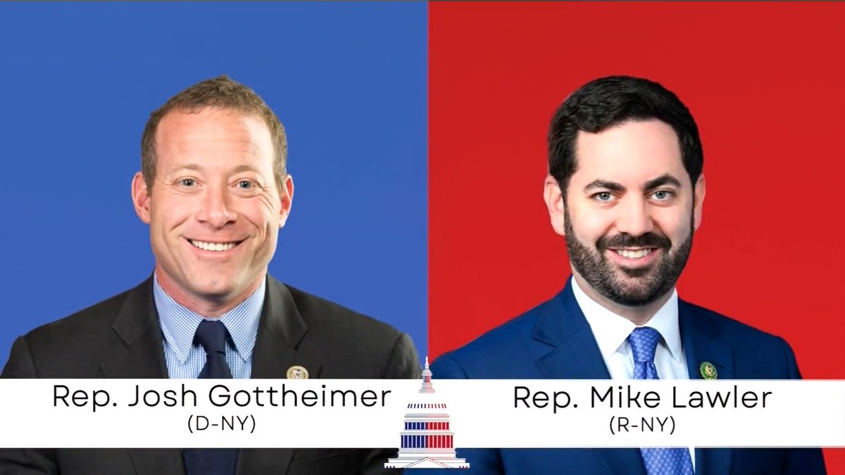 FRIDAY: Ceasefire with Rep. Mike Lawler (R-NY) and Rep. Josh Gottheimer (D-NJ, Dasha Burns hosts – 7pm ET on C-SPAN