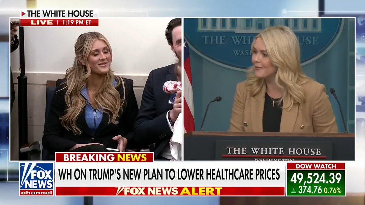 PRECIOUS MOMENT: Riley Gaines congratulates White House press secretary Karoline Leavitt on her pregnancy with a heartfelt message: “Being a girl mom will change your life in the best way possible.”