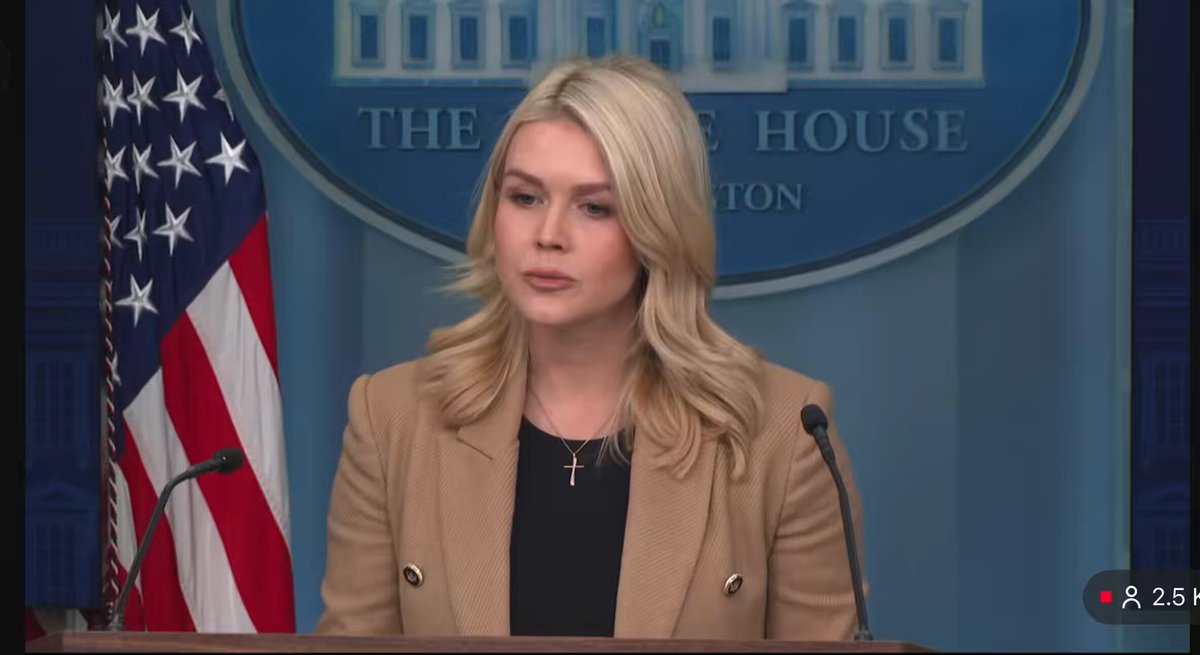 #URGENTE | Le preguntan a la vocera de la Casa Blanca si el presidente Trump se mantiene comprometido con una transición a la democracia en Venezuela y dice: “Sí, y también está comprometido con ver elecciones en Venezuela”.