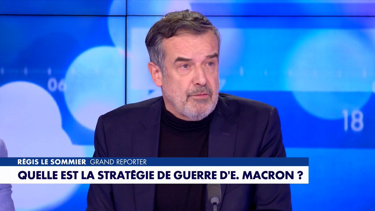 Régis Le Sommier : «Notre président a une véritable fascination pour la guerre» dans #Facealinfo