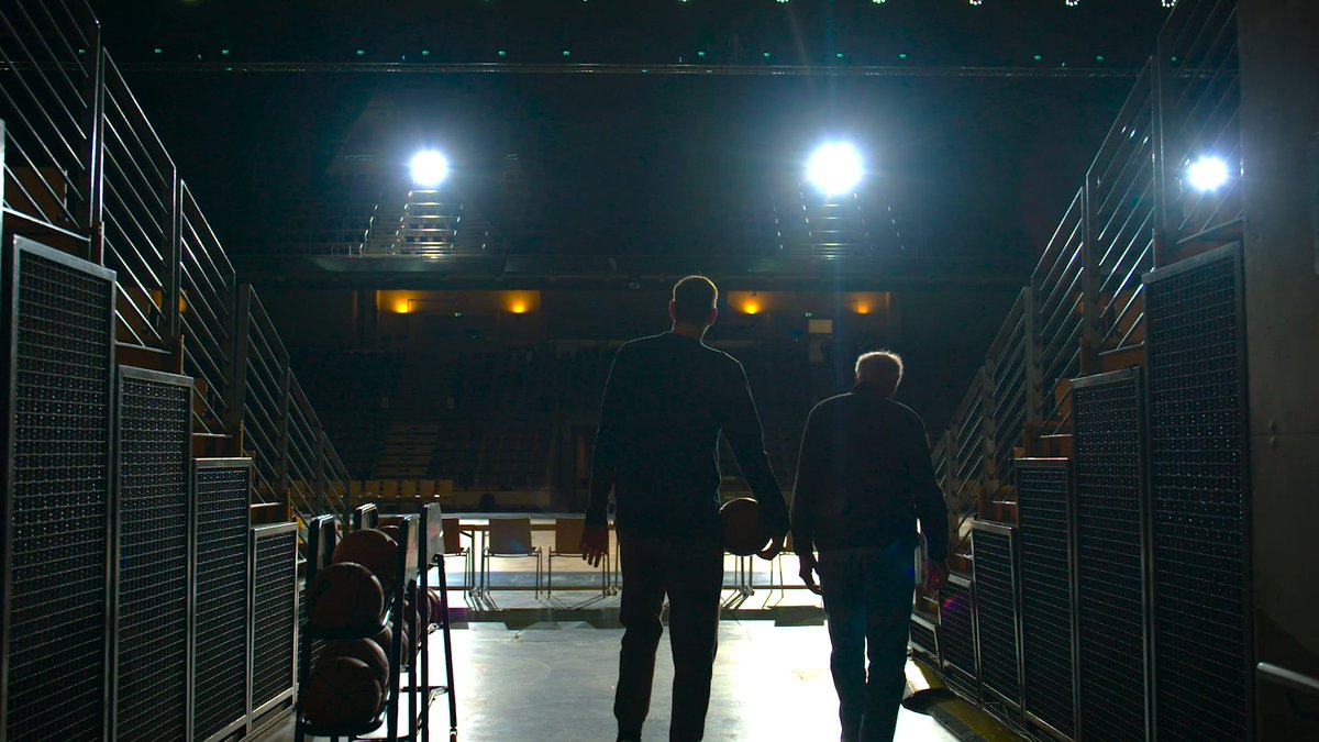 Dirk Nowitzki goes down memory lane with his mentor, Holger Geschwindner, ahead of NBA's first-ever Berlin game ❤️ Dirk Nowitzki #NBAonPrime