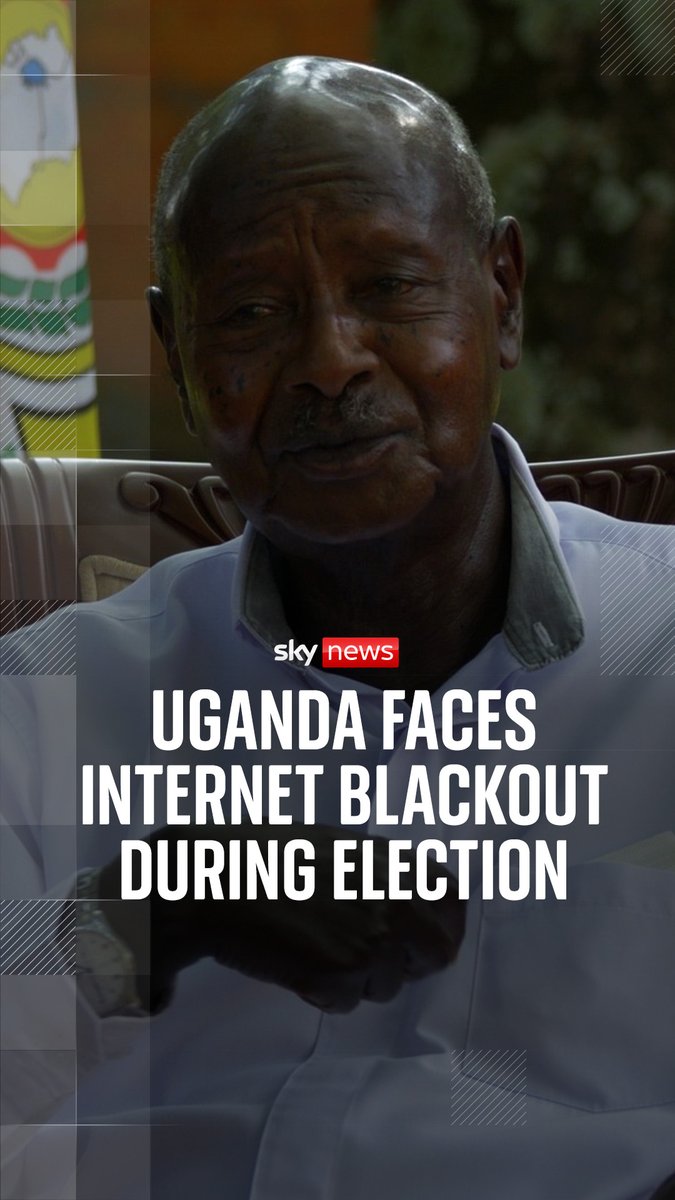 As people head to the polls in Uganda, the internet shutdown is the latest in the government's crackdown on voices of dissent. Sky's Yousra Elbagir reports. 🔗