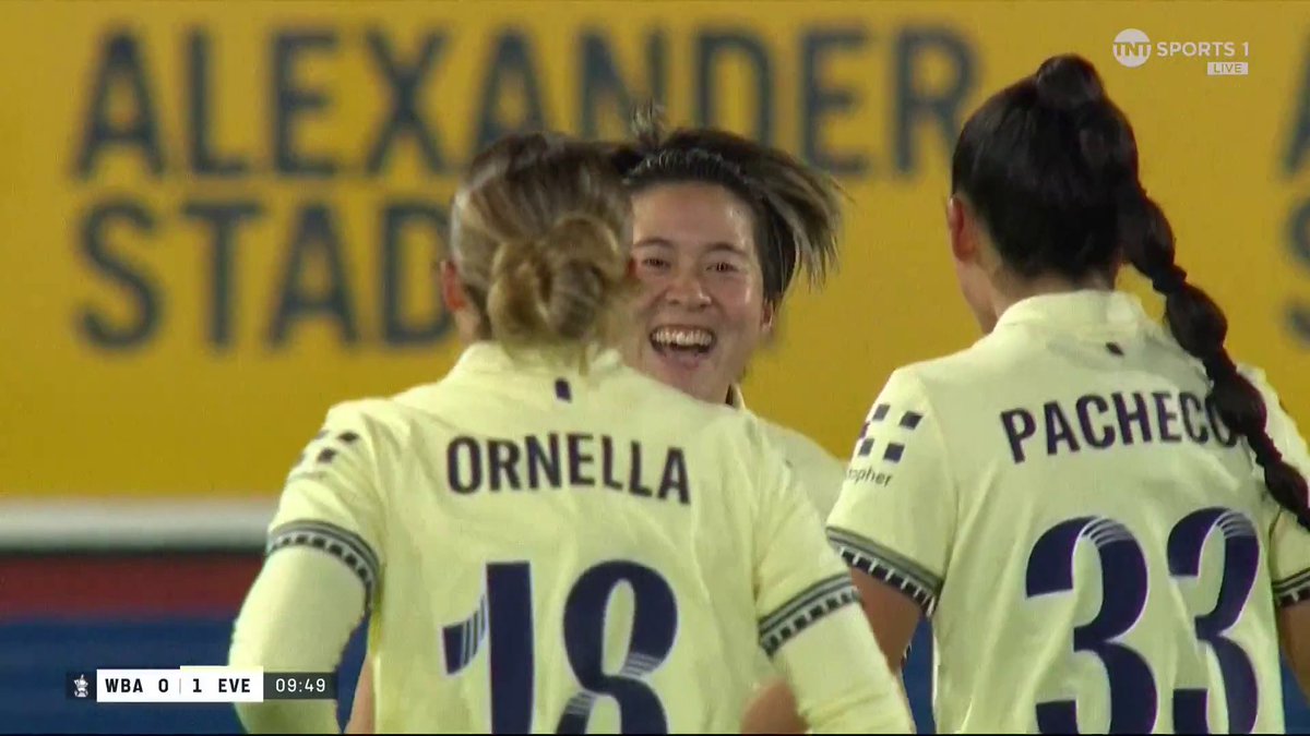A well-worked move from Everton is finished off by Yuka Momiki to put the Toffees ahead in the Women's FA Cup 🤩 📺 TNT Sports &amp; discovery+ UK