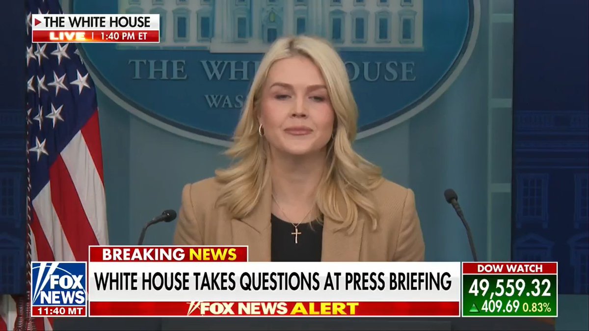 KAROLINE LEAVITT: "Why was Renee Good, unfortunately and tragically, killed?" REPORTER: "You're asking me my opinion? Because an ICE agent acted recklessly and killed her unjustifiably." KAROLINE LEAVITT: "Oh, okay. So you're a biased reporter with a left-wing opinion." "You're a left-wing hack. You're not a reporter; you're posing in this room as a journalist...You're a left-wing activist." "You should be reporting on the facts...Do you have the numbers of how many American citizens were killed at the hands of illegal aliens who ICE is trying to remove from this country? I bet you don't... I bet you never even read about Laken Riley, or Jocelyn Nungaray, or all of the innocent Americans who were killed at the hands of illegal aliens in this country." "Shame on people like you in the media who have a crooked view, and have a biased view, and pretend like you're a real, honest journalist."