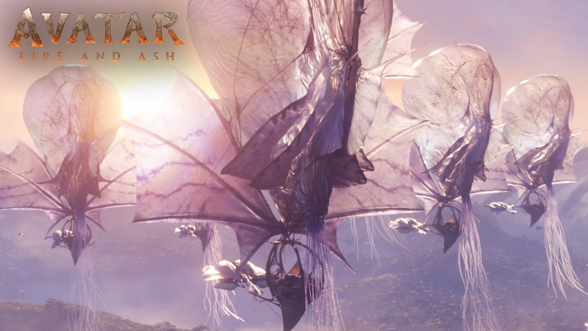 Travel through the skies of Pandora with the Medusoids. Experience Avatar: Fire and Ash on the biggest screen possible now only in theatres. Get tickets:
