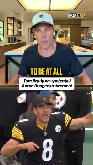 ⬇️ Tom Brady weighed in on a potential Aaron Rodgers retirement on Herd w/Colin Cowherd