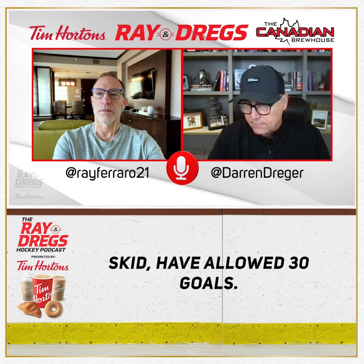 🚨"No energy, no commitment"🚨 #NYR have allowed 30 goals against in their 5 consecutive losses. MSG has turned unruly and their captain seems to be wearing it. Ray Ferraro Darren Dreger discuss in The Canadian Brewhouse Headlines! Full pod presented by Tim Hortons On all platforms here:
