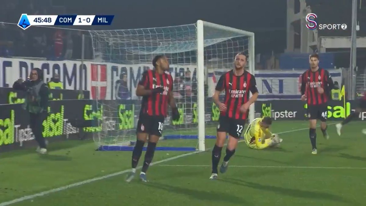 Nkunku ile Milan, ilk yarı sonunda eşitliği buldu! 👀
