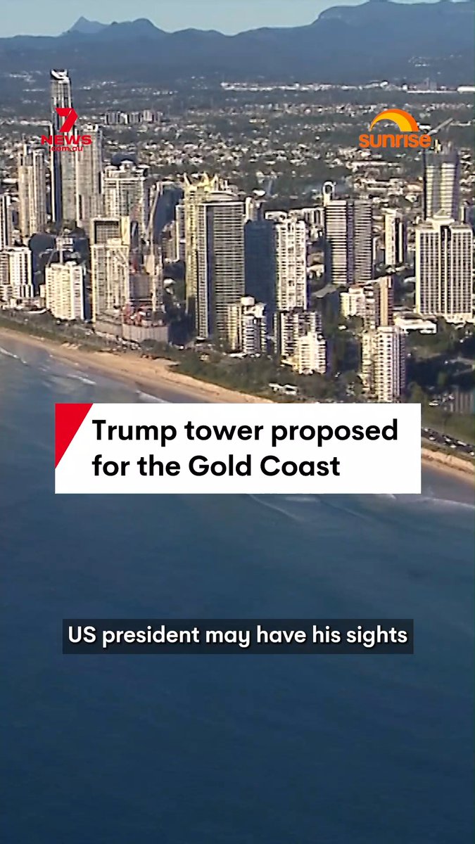 The US president has his sights set on the Gold Coast, with a Trump tower being proposed for a recently sold site at Surfer's Paradise. #goldcoast #trumptower #trump #surfersparadise #building