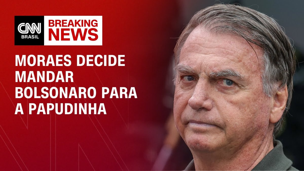 Moraes determina ida de Bolsonaro para Papudinha; assista #CNN360º