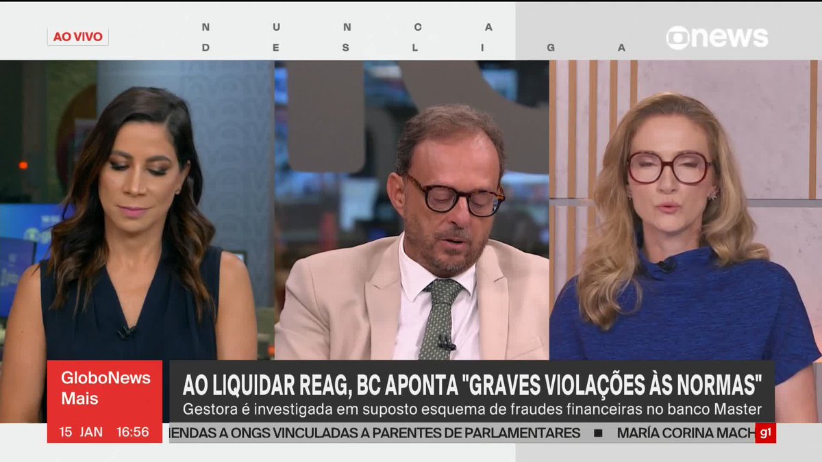 Apenas 4 peritos: Toffoli limita acesso à investigação do Banco Master; Ana Flor e Julia Duailibi veem cautela do STF contra vazamentos. ➡ Assista à #GloboNews ao vivo: #GloboNewsMais