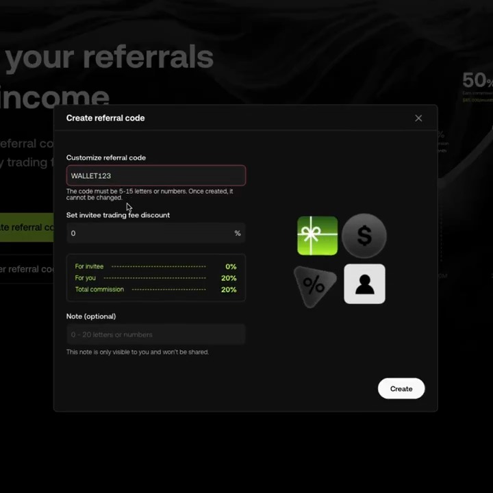 Win together 🫂 Share your referral link, help your friends save on fees, and earn rewards while you trade. Start here: