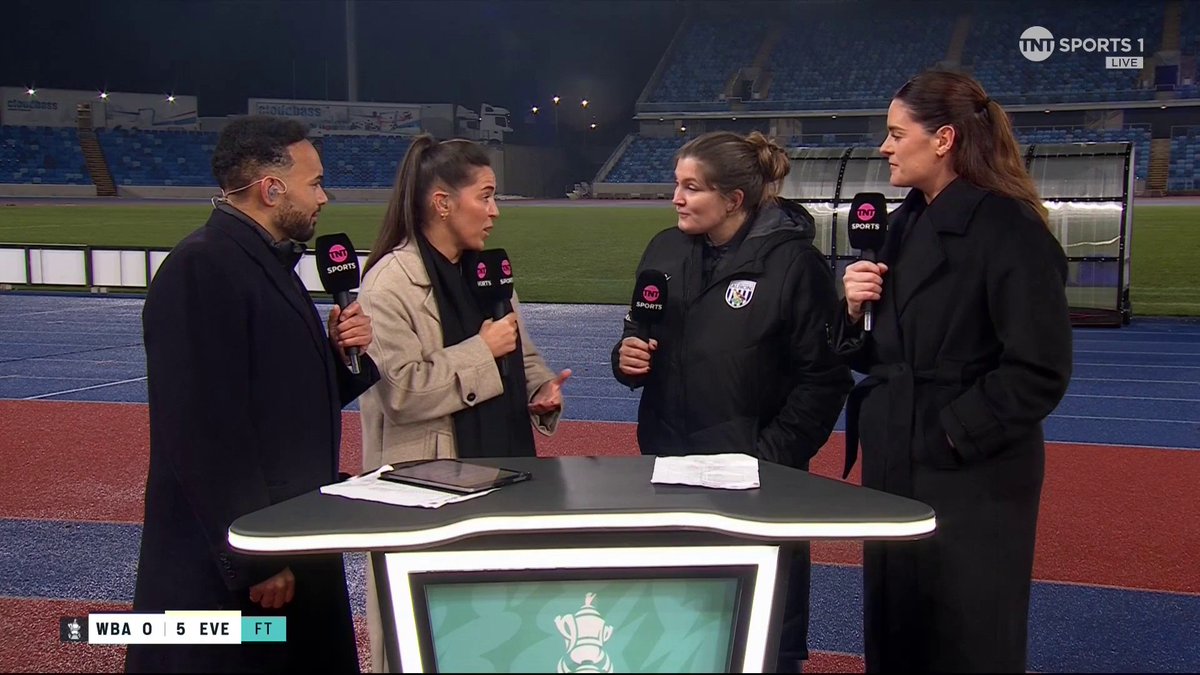 "I'm really proud of the performance and the shift that the players put in" Siobhan Hodgetts-Still is seeing the positives from West Brom's Women's FA Cup defeat against Everton 👏 🎙Liam MacDevitt | 📺 TNT Sports & discovery+ UK