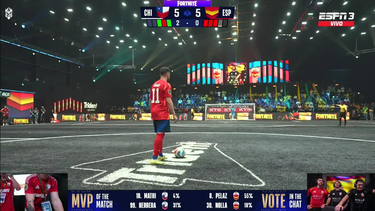 ¡CHILE A LA FINAL! El portero suplente, Rodrigo Martínez, tapó el penal decisivo y La Roja venció a España y sacó pasajes a la final. ▶️ Mira la #KingsWorldCupNations en el Plan Premium de #DisneyPlus