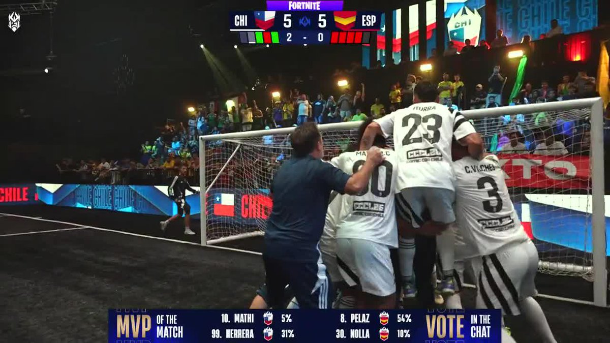 ¡¡¡LE GANARON A LOS CREADORES DEL JUEGO!!! ¡¡MARTÍNEZ TAPÓ, CHILE SUPERÓ 2-0 A ESPAÑA EN LOS SHOOTOUTS Y ESPERA POR BRASIL O MÉXICO EN LA FINAL DE LA KINGS WORLD CUP NATIONS!! 📺 Mirá la #KingsWorldCupNations por #DisneyPlus Premium