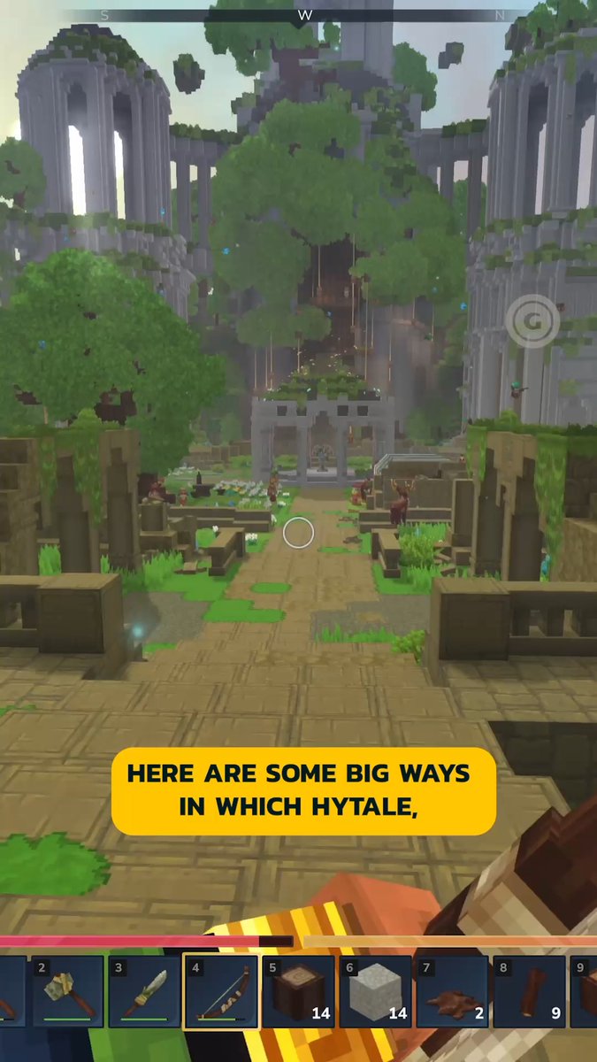 #Hytale and #Minecraft may look similar but here's what actually sets them apart ⛏️