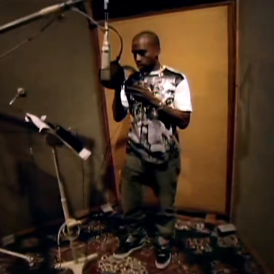 In 2007, Nike assembled Kanye West, Nas, Rakim, KRS-One & DJ Premier to create a hip hop anthem to celebrate the 25th anniversary of the Air Force 1 sneaker. “Rick Rubin did the original, and word on the street is they weren’t satisfied with the outcome, says DJ Premier. It was a whole different tempo, and a whole different approach. Rob Stone said they might actually want to remix it. Actually, KRS-One called me and said, ‘Yo, I need you to help fix this record.’ Then I saw the launch on MTV, and I figured that’s over with, when they launch the sneaker and everything. Then all of a sudden I got a call back again two or three weeks later saying, ‘Yo, they still want you to do something.’ So they sent me the parts, and everything was different. Kanye, Nas, and KRS did the joint to the Rick Rubin beat. Rakim wanted to make his own beat. So he made his own beat, but at the wrong tempo. So when I got it I had to tweak it to get him to that tempo, but still keep him in the same tone of voice. You can do that with technology. So I had to keep him in the same key. He was at a 100 rpm, but it was 107, so that’s a big step. So I stay tuned in the same zero note that he pulled, sped it up, and it matched. Then I just pieced the whole thing together. “For the video, Rakim came here, and we turned all the lights down, and just made it really dark. Since he’s the only one who came here, when you see the play back, it’s ill. We shot him just with the acapella so we can bring him back in. When I saw that, even though Rakim was last on the song, in the video, I thought he should go first. And that’s how we flipped it around. The video was dope, man.”