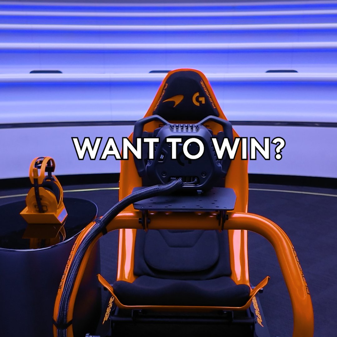 Reply with a 🧡 to let us know you’ve entered! We’re giving away the McLaren Mastercard Formula 1 Team Racing Collection Bundle for the final leg of the Logitech G Challenge. To enter, follow us on TikTok and validate your entry via the link in our bio. Cc Playseat® shadow