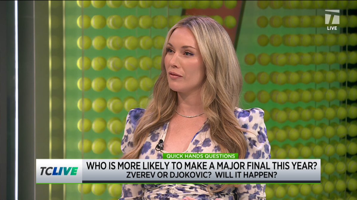 Is Djokovic or Zverev more likely to reach a major final this year? 💬