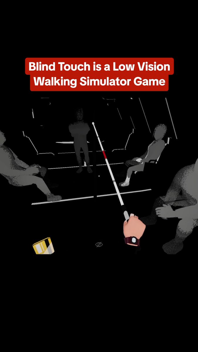 This game is "a Blind simulator that lets you experience a new perspective and immersive sensory journey," according to Blind Touch developer Flygogo Games.
