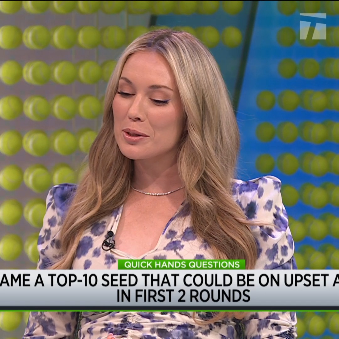 Danielle Collins believes Iga Swiatek is on upset alert at the #AusOpen 🚨