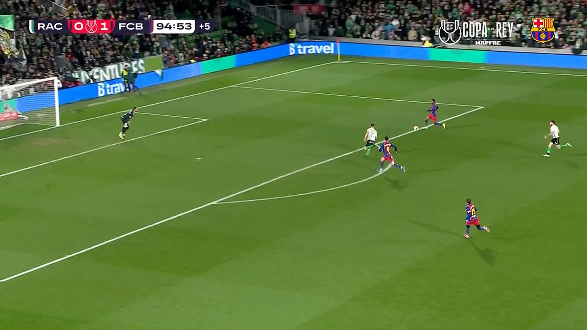Lamine cerró el partido 🔐