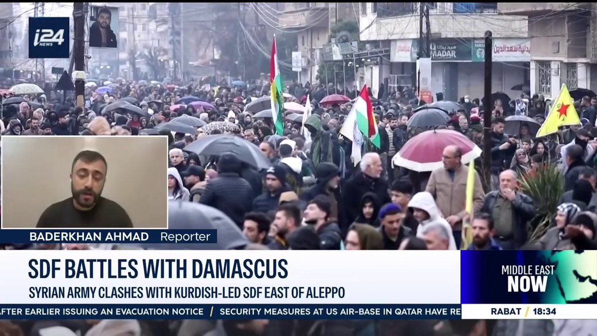 “Turkey is dangerously intervening in Syria. Despite previous assurances that it would not interfere in military operations, it appears involved once again, just as it was in Aleppo,” Baderkhan Ahmed on #MiddleEastNow with Laura Cellier