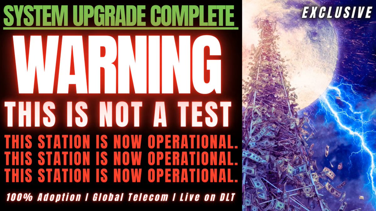 WARNING: THIS IS NOT A TEST 🚨 Global telecom goes live on Hedera. Ripple gains access to $8T+ market. Solana crosses $1B RWA TVL. DTCC hints at future L1 & L2 integrations. New XRP super platforms emerge. Telcoin advances regulated banking. Grayscale says the cycle has changed (Link & Solana). Today was one of those days that reminds you we still have no real grasp of how big this industry is going to become: • One of the world's largest global telecom's announces they are 100% live on Hedera ~1,300 suppliers (Tata Communications) • Ripple expands into $8T+ trading engine, institutional markets via LMAX partnership (RLUSD) (core collateral asset) • XRP Ledger new native lending + wallet infrastructure via EasyA Labs Dom Kwok | EasyA Phil Kwok | EasyA • XRPL super app being built by Anodos 🔼 • Solana crosses $1B+ in real-world assets (RWA) total value locked (TVL) and integrates Starknet (Privacy Arc) via NEAR Protocol • DTCC shines a light on L1 & L2 integrations “DTCC will offer its tokenization service across multiple Layer 1 and Layer 2 networks to enable a more interconnected, scalable, and efficient digital environment.” • Grayscale believes four-year cycle is broken, widely-adopted networks like Chainlink and Solana institutional appetite growing similar to Bitcoin and Ethereum • Telcoin continues telecom, stablecoin + regulated U.S. banking adoption $HBAR $XRP $LINK $SOL $BTC $ETH $TEL $LINK $RLUSD $ESDR $EUSD