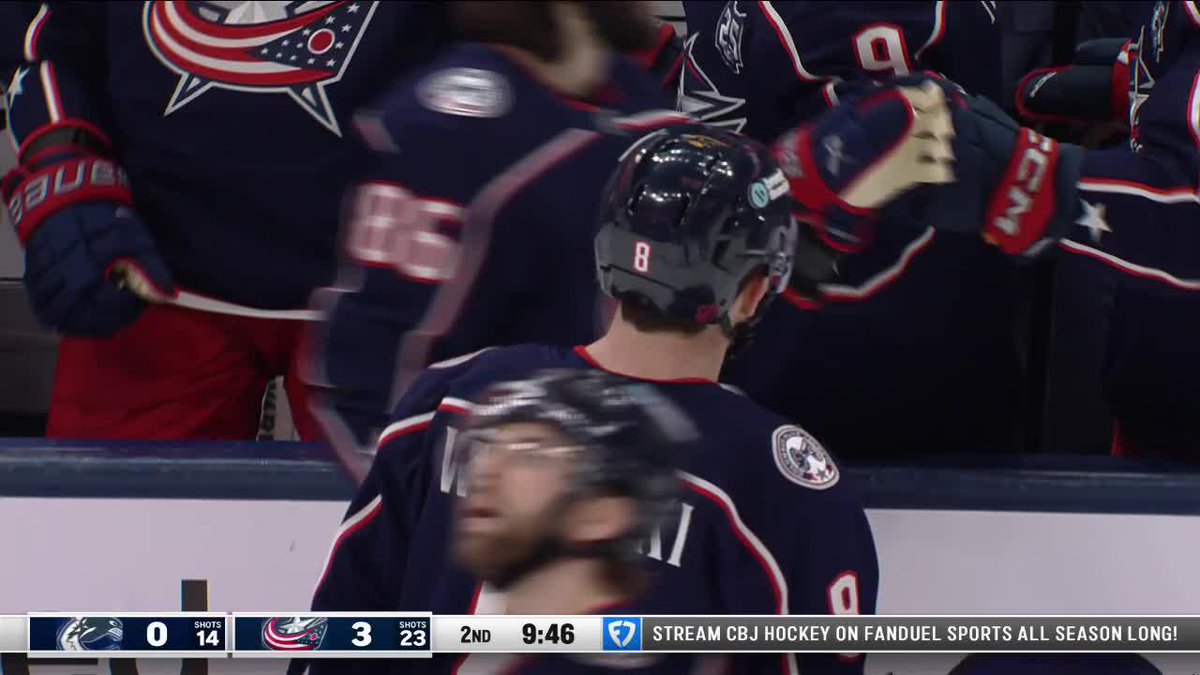 Zach Werenski now has EIGHTEEN (18) goals in 43 games played... AS A DEFENSEMAN 😱🚨