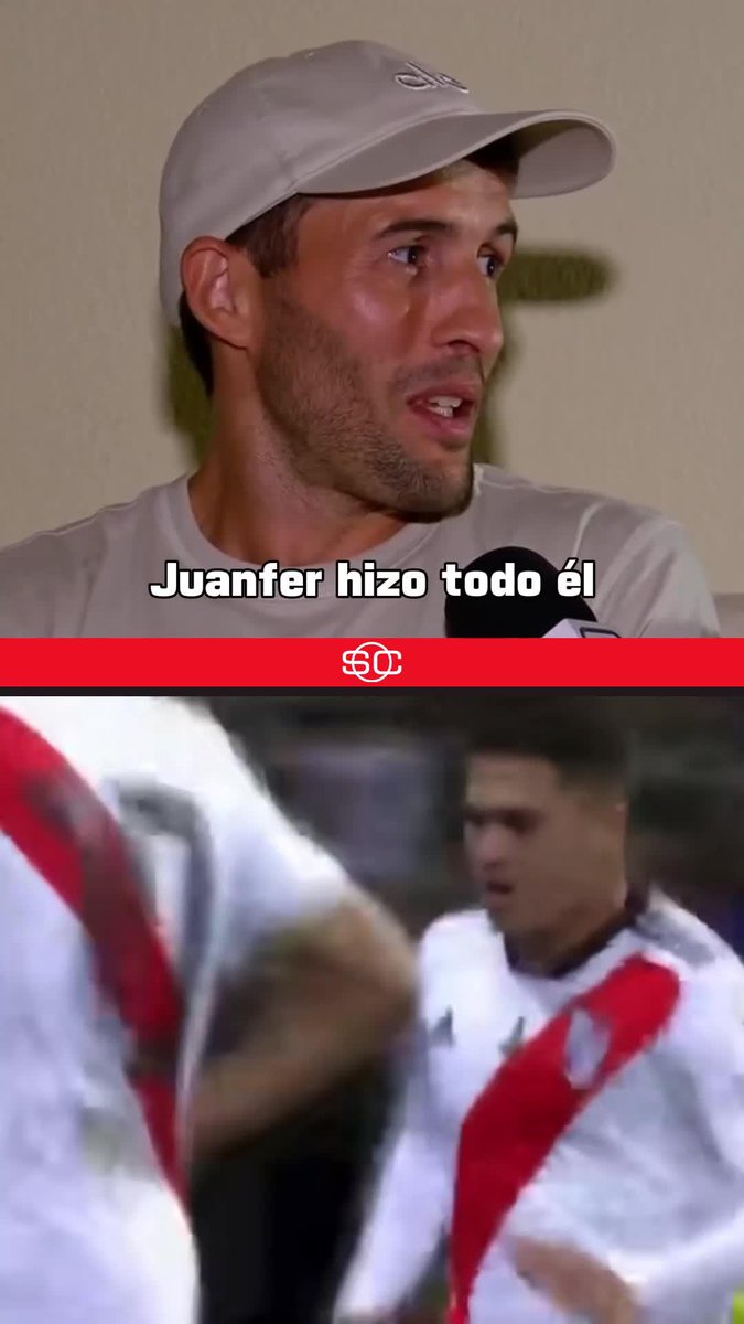 "EL DE LA ASISTENCIA" Camilo Mayada recordó el histórico gol de Juanfer Quintero a Boca en Madrid y contó su reencuentro con el colombiano en Uruguay. 📺 #SportsCenter | #DisneyPlus Plan Premium