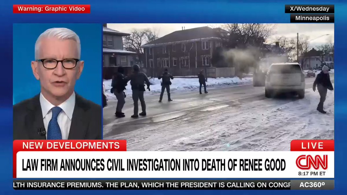 Antonio Romanucci, an attorney for the family of Renee Good, the unarmed woman killed by an ICE officer in Minneapolis, has launched a civil probe into her death. "We don't know that we're going to get to the truth only with the federal government investigating this," he says.