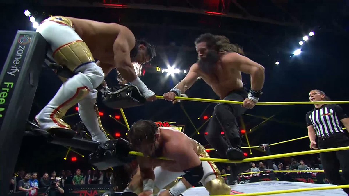 Interesting Superplex! Mustafa Ali ELIJAH #TNAiMPACT