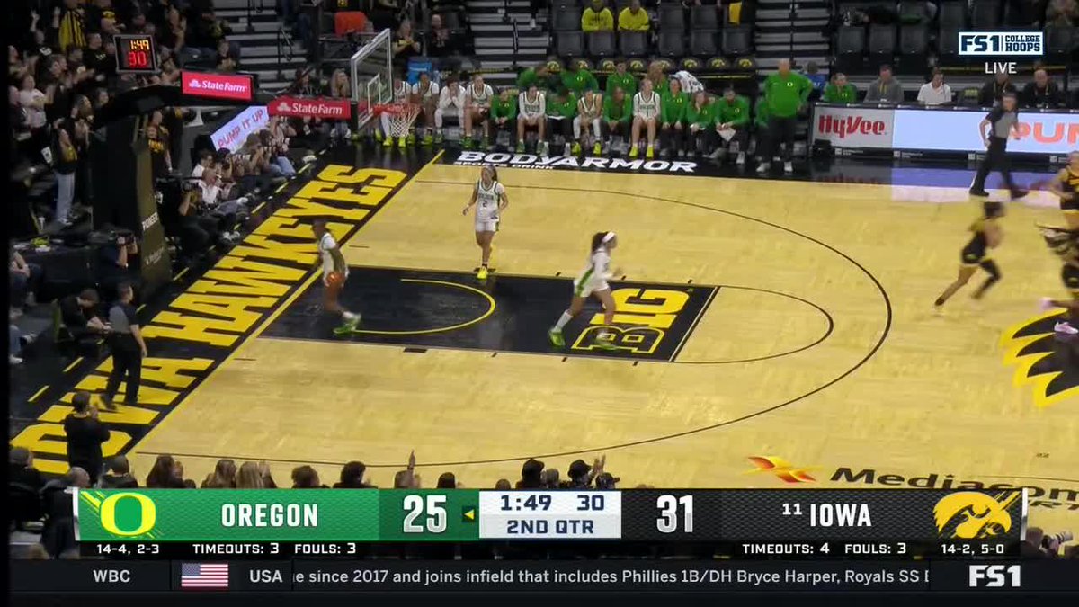 Addison Deal without a doubt 😤 Iowa Women's Basketball 📺: FS1