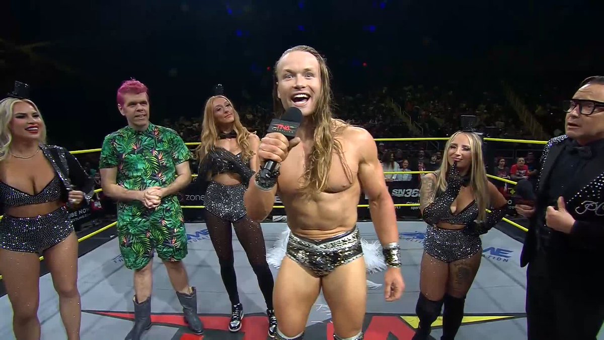 .Cassie Lee and Jessica McKay cut off Mr. Elegance! The IInspiration defend the TNA Knockouts World Tag Team Titles against The Elegance Brand RIGHT NOW on #TNAiMPACT on AMC TV! m by elegance🥂💖💫 Heather by Elegance 💋