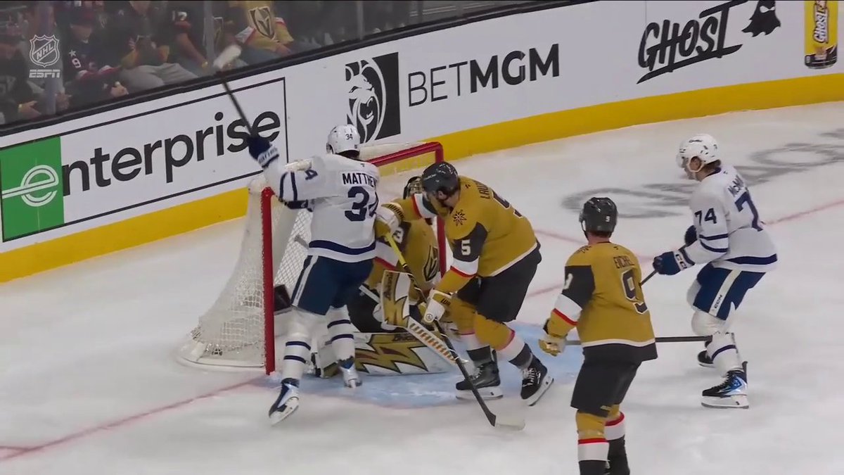 AUSTON MATTHEWS HAS 8️⃣ GOALS IN HIS PAST 8️⃣ GAMES!!! 📺: ESPN ➡️