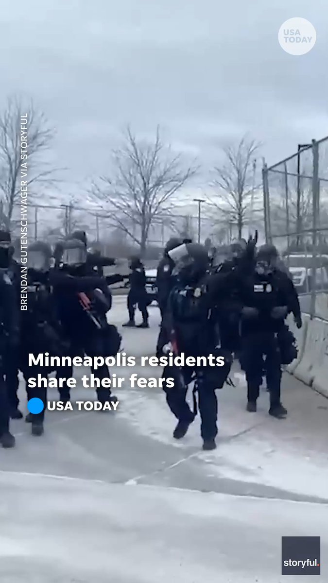 "This is not the American dream. We are living in a nightmare.” Minneapolis residents shared their fears and showed their resilience as President Trump threatens to invoke the Insurrection Act in Minneapolis.