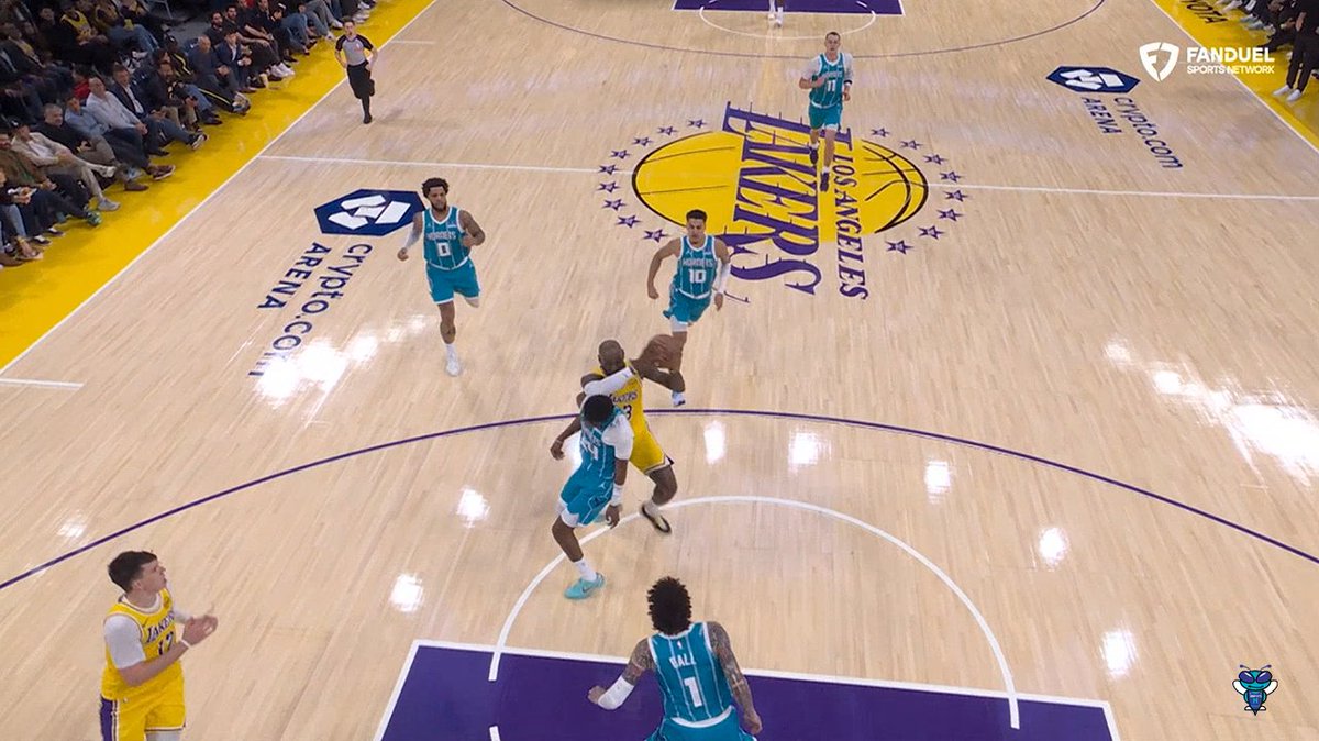 Unsuccessful challenge; foul on Brandon Miller. 😐