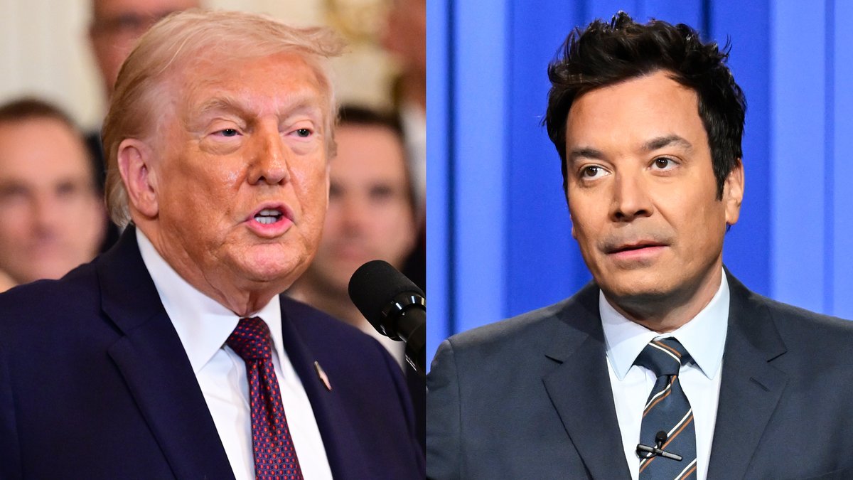 According to a new poll, 86% of Americans are against the US taking Greenland by force. Everyone is like, “Now, Donald, if you want Greenland, you have to finish your Venezuela first.” 😭 #FallonTonight