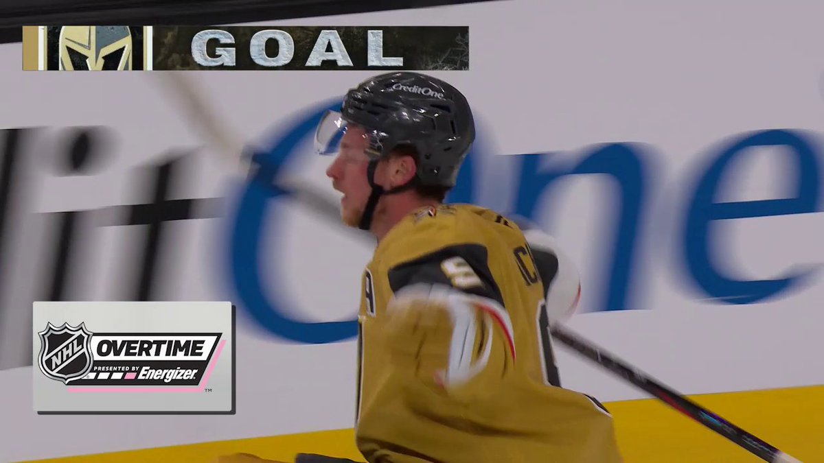 COMEBACK COMPLETE ✅ Jack Eichel wins an absolute thriller in Energizer OT!