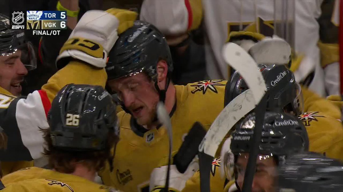 EICHEL ENDS IT IN OT 🚨 Vegas completes the comeback to get the W 🔥