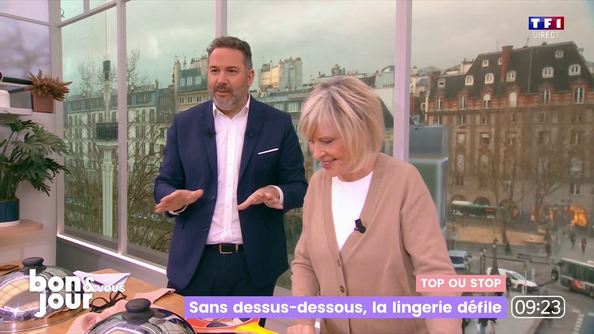 😅 "La première fois que j’ai accepté un rôle au cinéma, c’était dans un film po*no... je n’avais pas lu le scénario", confie Chantal Ladesou 📺 #BonjourLaMatinaleTF1