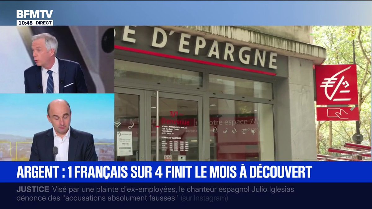 Un Français sur quatre à découvert sur son compte bancaire à partir du 18 du mois