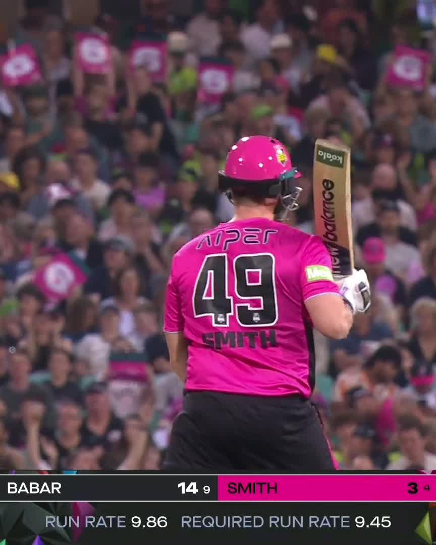 Babar 🤝 Smith How good is this batting! #BBL15