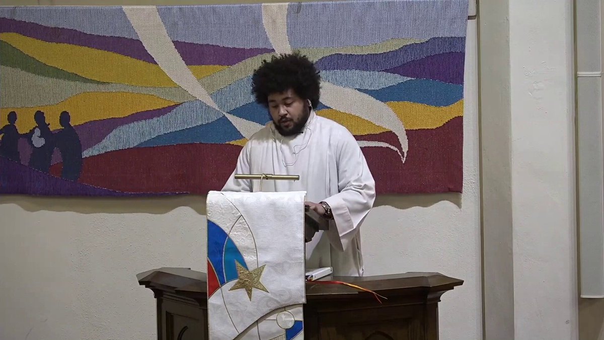 "These are apocalyptic times, in the full biblical sense of what apocalypse means" Minneapolis Lutheran pastor starts crying during his church service because "I don't how to begin a sermon among an occupation by federal agents of our city."