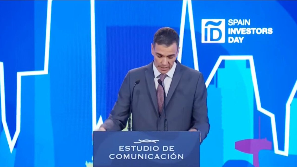 Sánchez dice que España “se ha convertido en un valor seguro y en un valor refugio”: