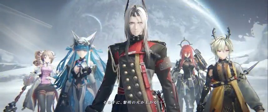『アークナイツ：エンドフィールド』オペレーターファイル [群像：暗闇に灯る炎] やがて、無数の炎は3つとなり その手に、黎明の火が上がる―― ▼各プラットフォームにて事前登録受付中、詳細はリプ欄をチェック！