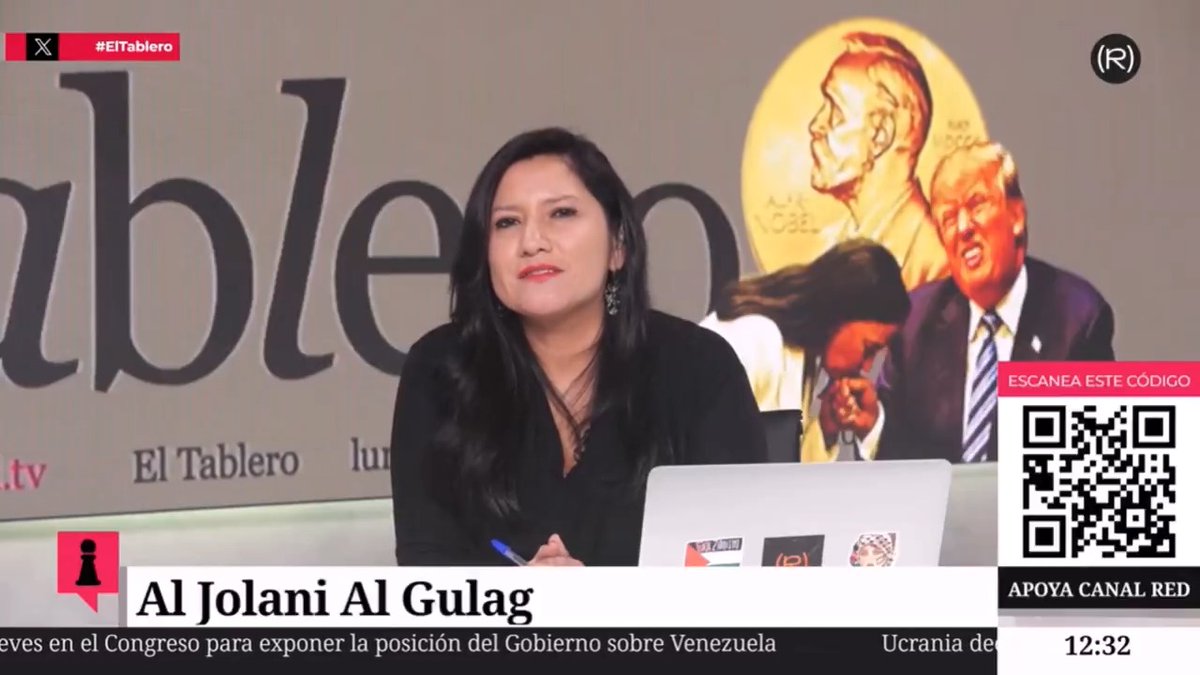 "La sumisión de María Corina Machado, la motosierra lacaya de Javier Milei, el arrastramiento de Daniel Noboa, la dictadura peruana,... todos ellos son hijos del Plan Cóndor" El cierre de Laura Arroyo en El Tablero 👇🏽 📺